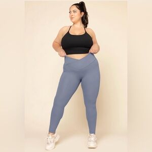 Women's Mist Blue Leggings